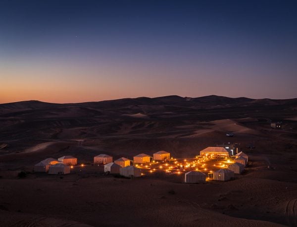 Glamping in the Morocco Desert at Merzouga Luxury Camp