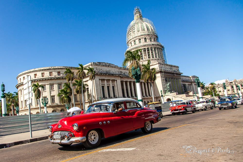 car tour in cuba