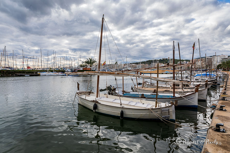 The port at Palma, Spain