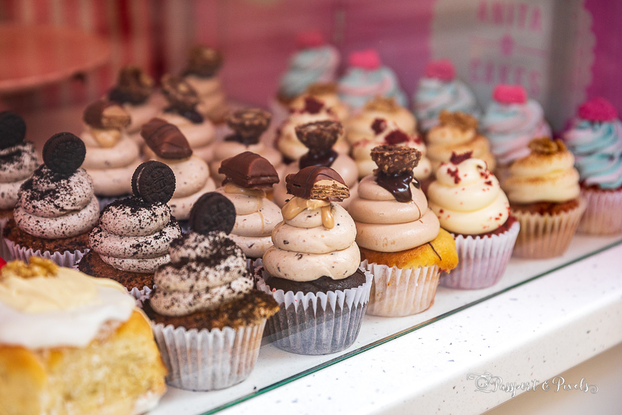 Cupcakes at Anita Cakes in Mallorca