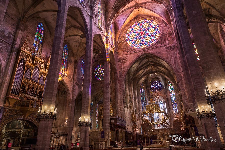 It's definitely worth a visit to the cathedral on your Palma city break