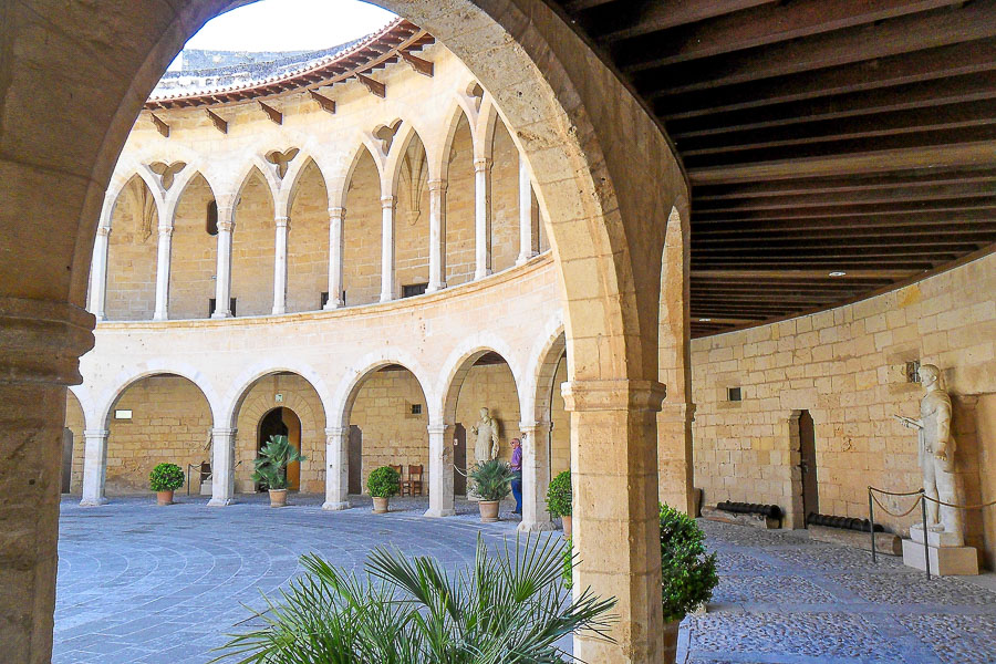 Bellver Castle is another good place to visit on your holiday in Palma