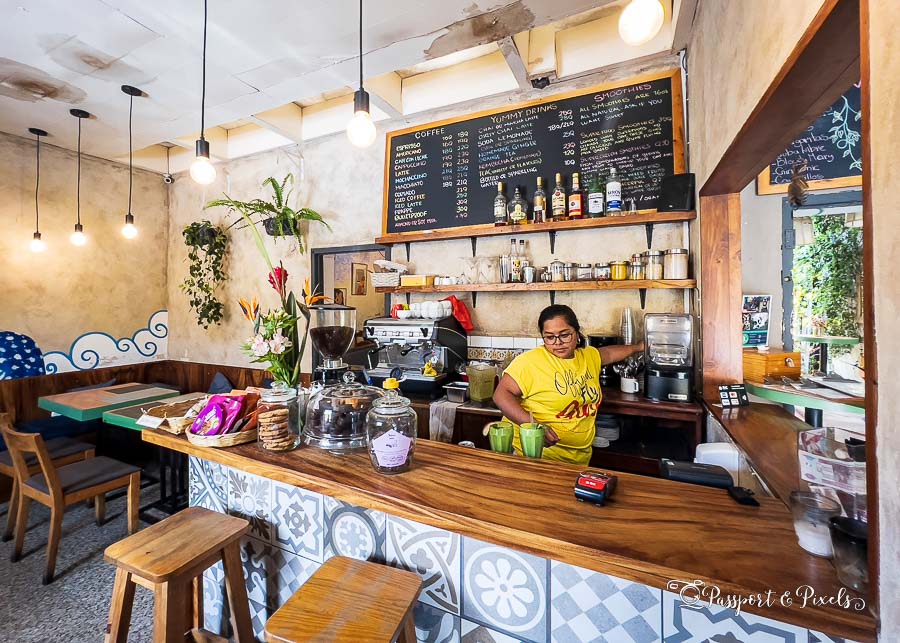 There are dozens of cute cafes and coffee shops in Antigua Guatemala