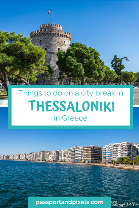 Weekend in Thessaloniki and Halkidiki Pinterest Pin