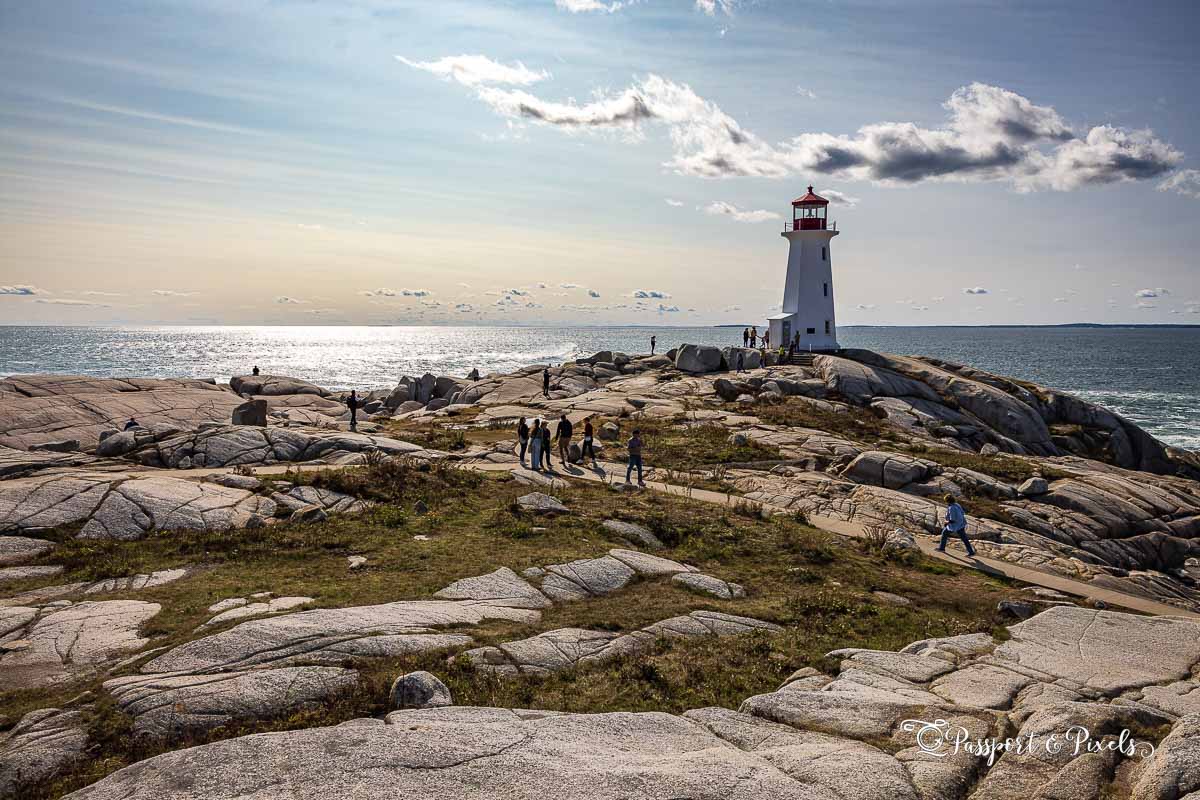 Peggy's Cove lighthouse is another must-see on your 5-day Nova Scotia trip