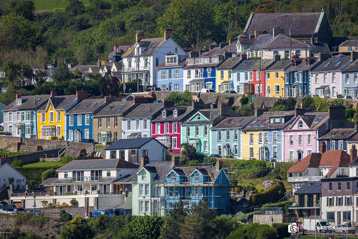 New Quay is a very pretty seaside town in Wales