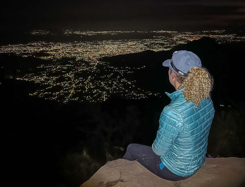 Me, the author, halfway up a Guatemalan volcano hike