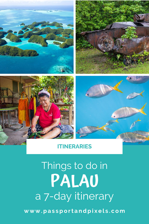 Things to do in Palau Pinterest Pin